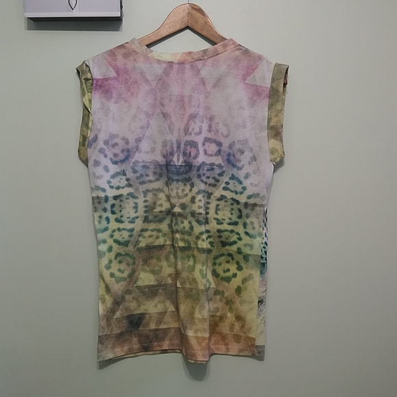 SWS leopard colorful graphic shirt - Picture 5 of 6